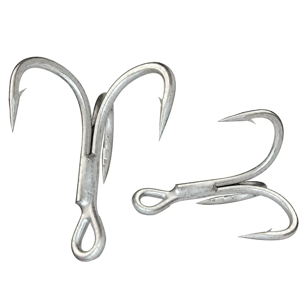 4X Strength Saltwater Treble Hook