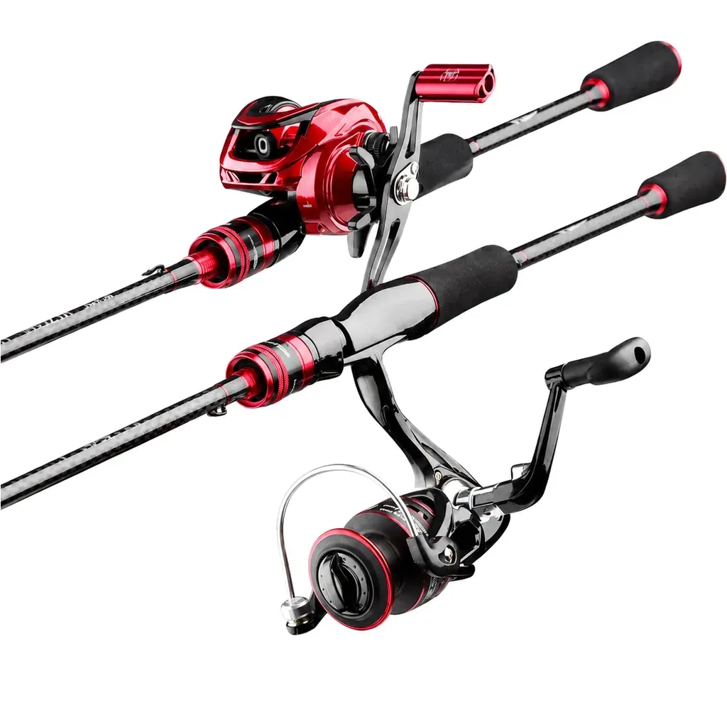 Carbon Lure Rod and Reel Combo product detail 1