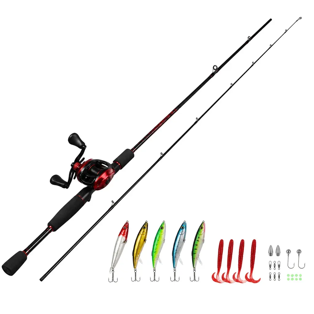 Carbon Lure Rod and Reel Combo product detail 3