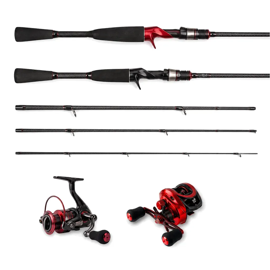 Carbon Lure Rod and Reel Combo product detail 7