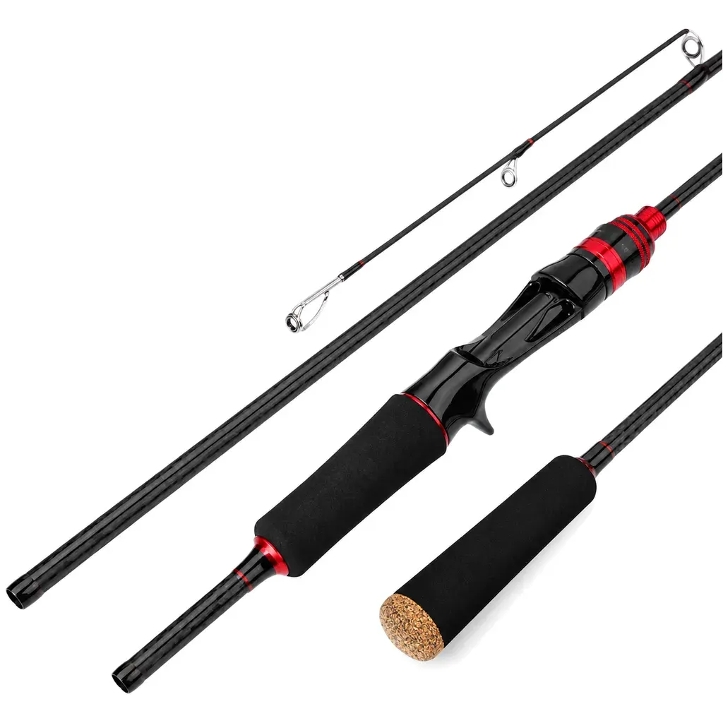 Carbon Lure Rod and Reel Combo