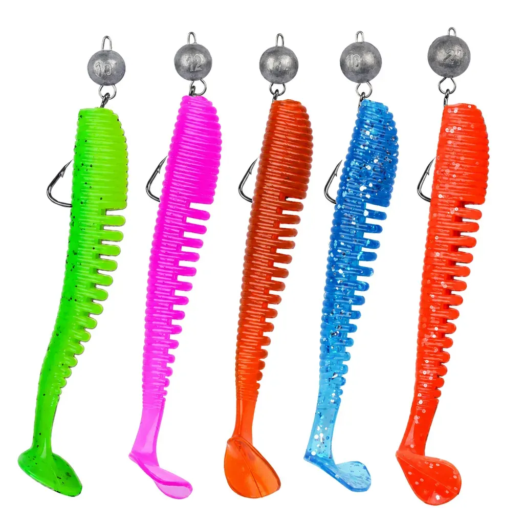 Combed Paddle Tail Jighead Kit product detail 4