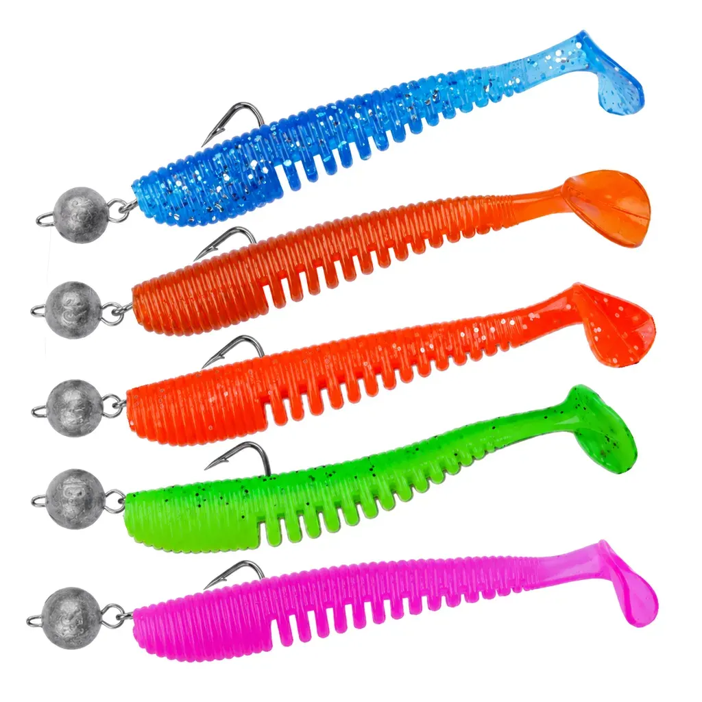 Combed Paddle Tail Jighead Kit product detail 5