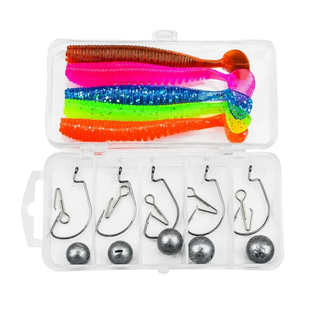 Combed Paddle Tail Jighead Kit product detail 8