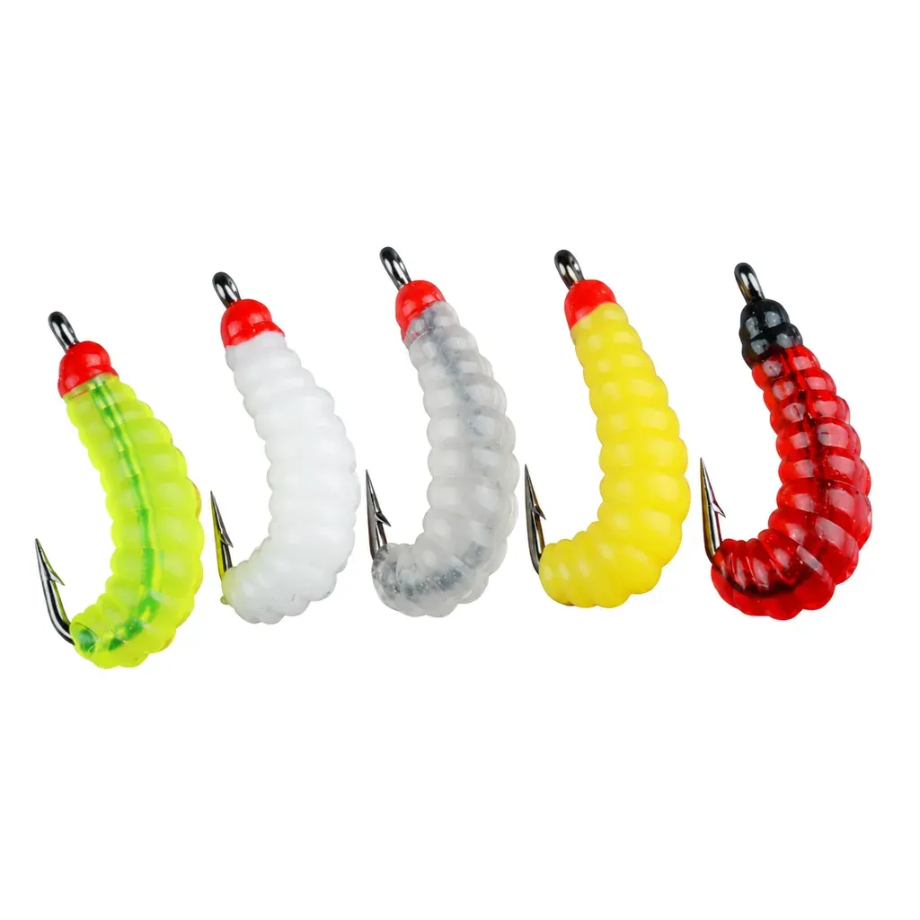 Dipped-Head Bread Worm Soft Bait product detail 4