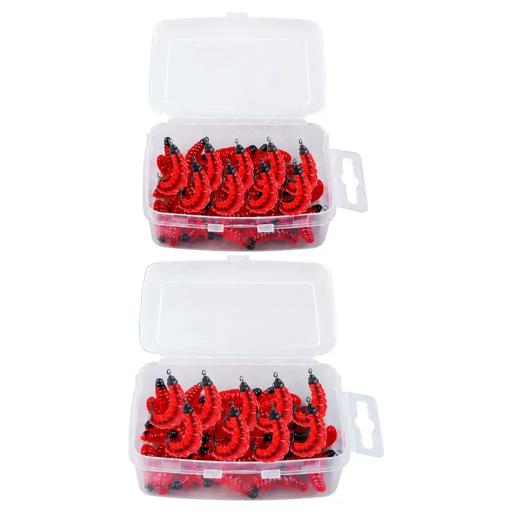 Dipped-Head Bread Worm Soft Bait product detail 6