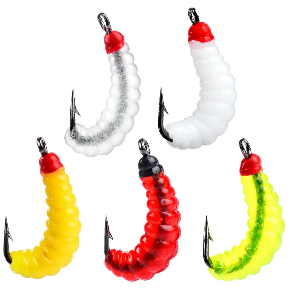 Dipped-Head Bread Worm Soft Bait product detail 7