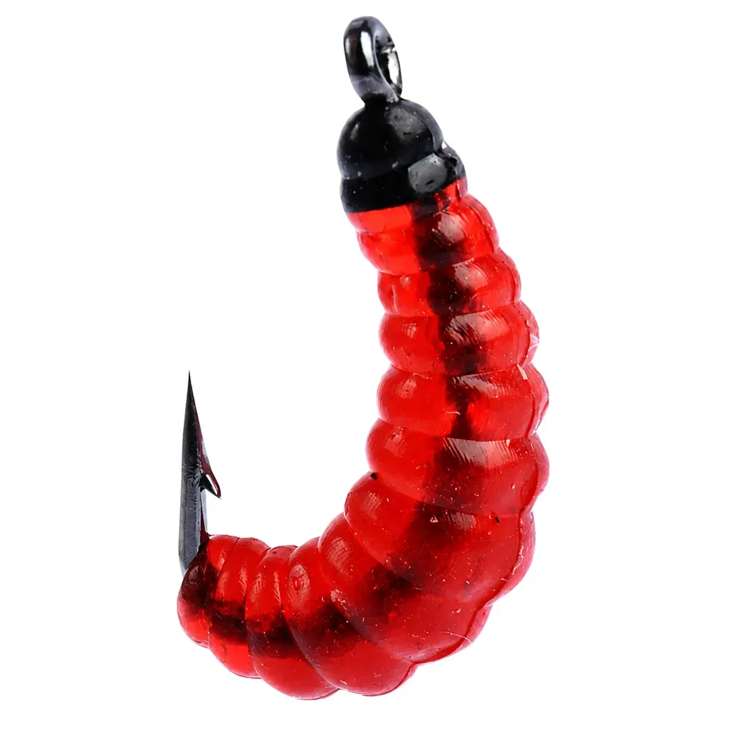 Dipped-Head Bread Worm Soft Bait product detail 9