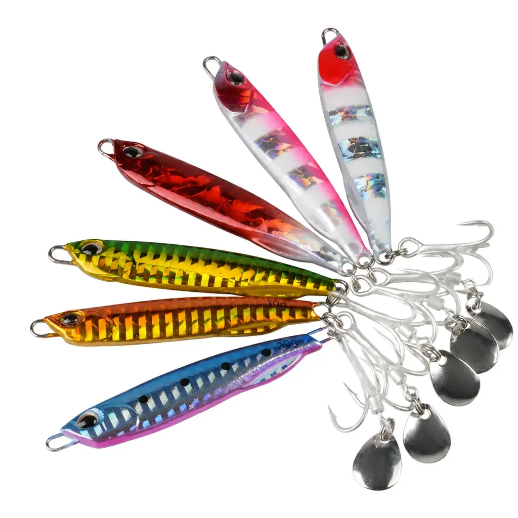 Glow Micro Jig with Treble Hook product detail 1