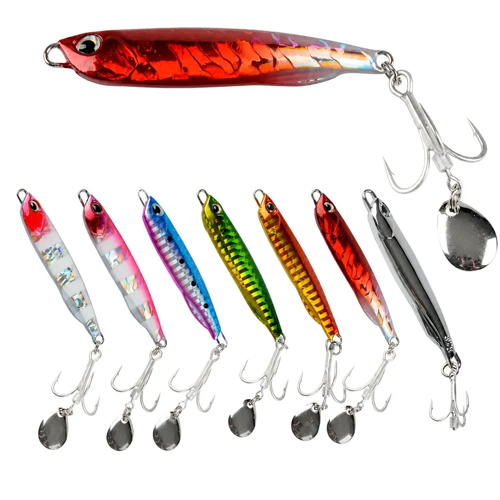 Glow Micro Jig with Treble Hook