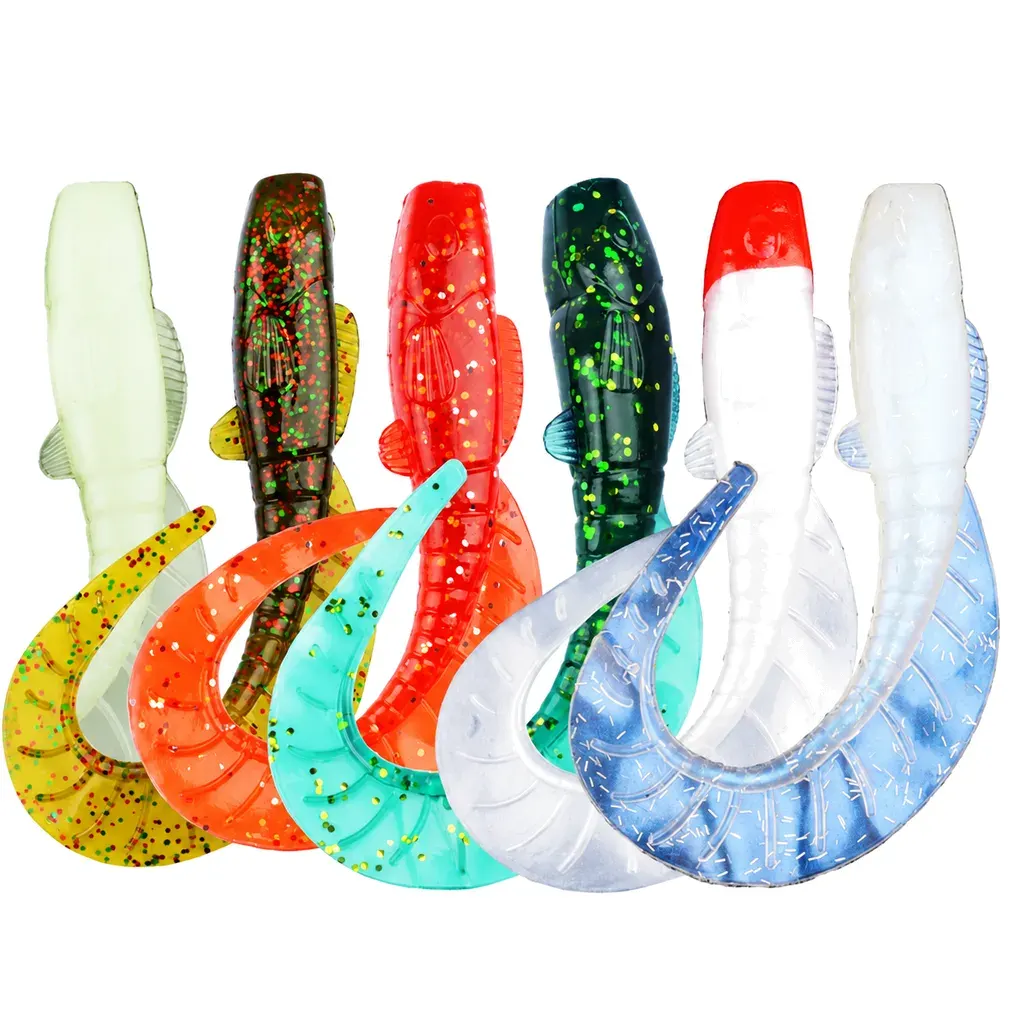 11cm Large Curl Tail Soft Lure