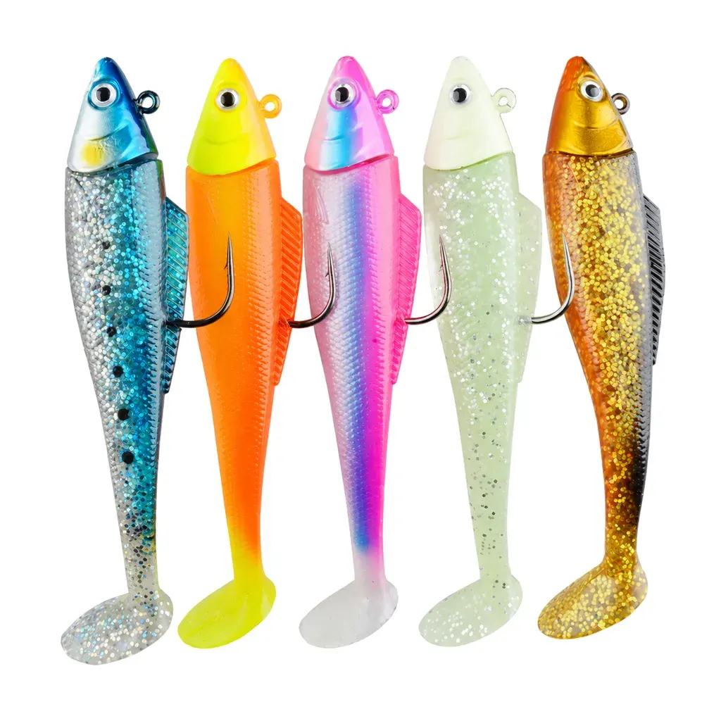 Large Weighted Paddle Tail Lure product detail 1