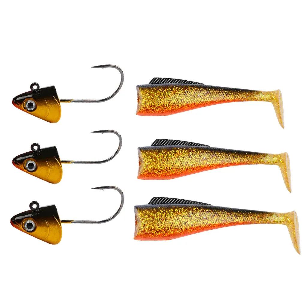 Large Weighted Paddle Tail Lure product detail 4