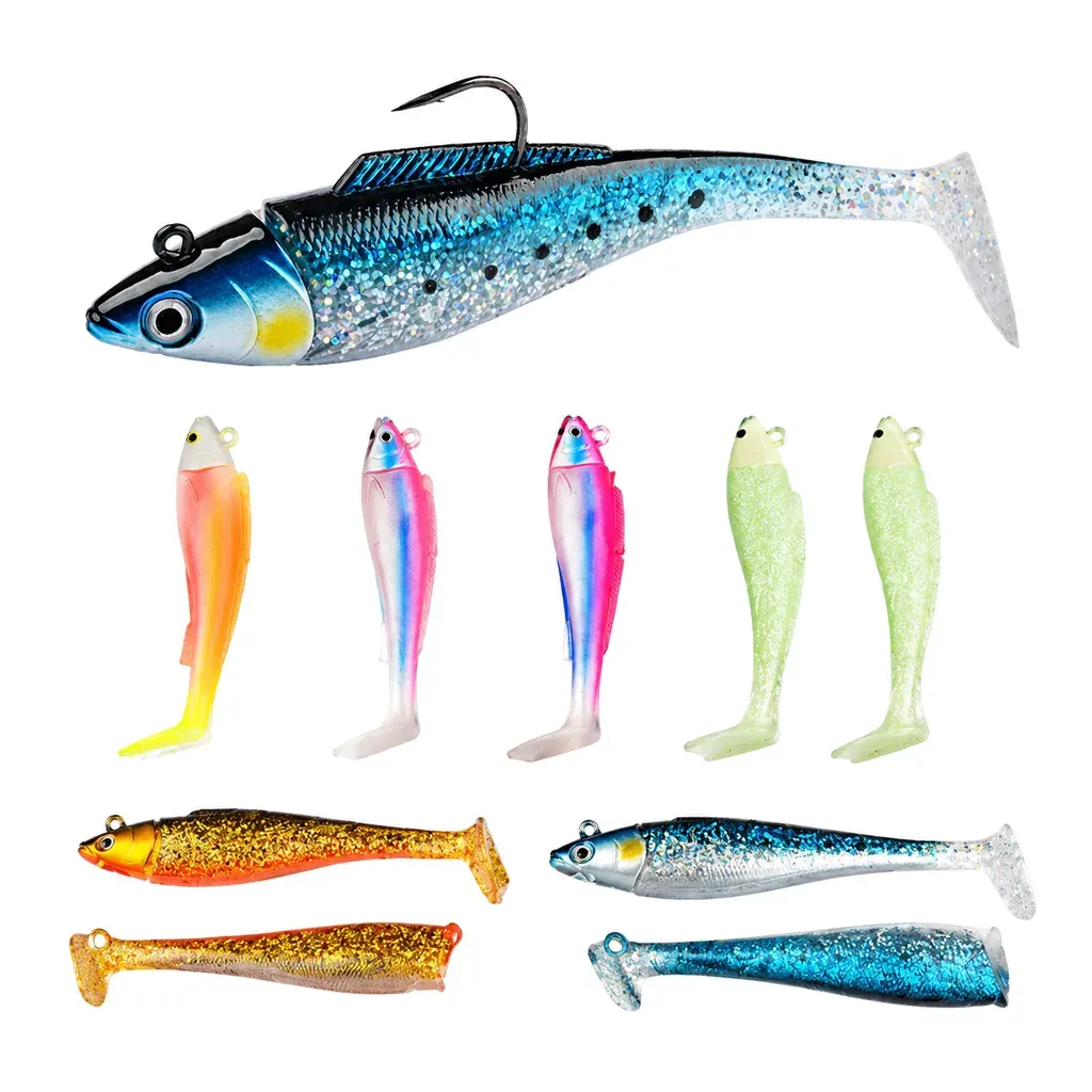 Large Weighted Paddle Tail Lure product detail 5