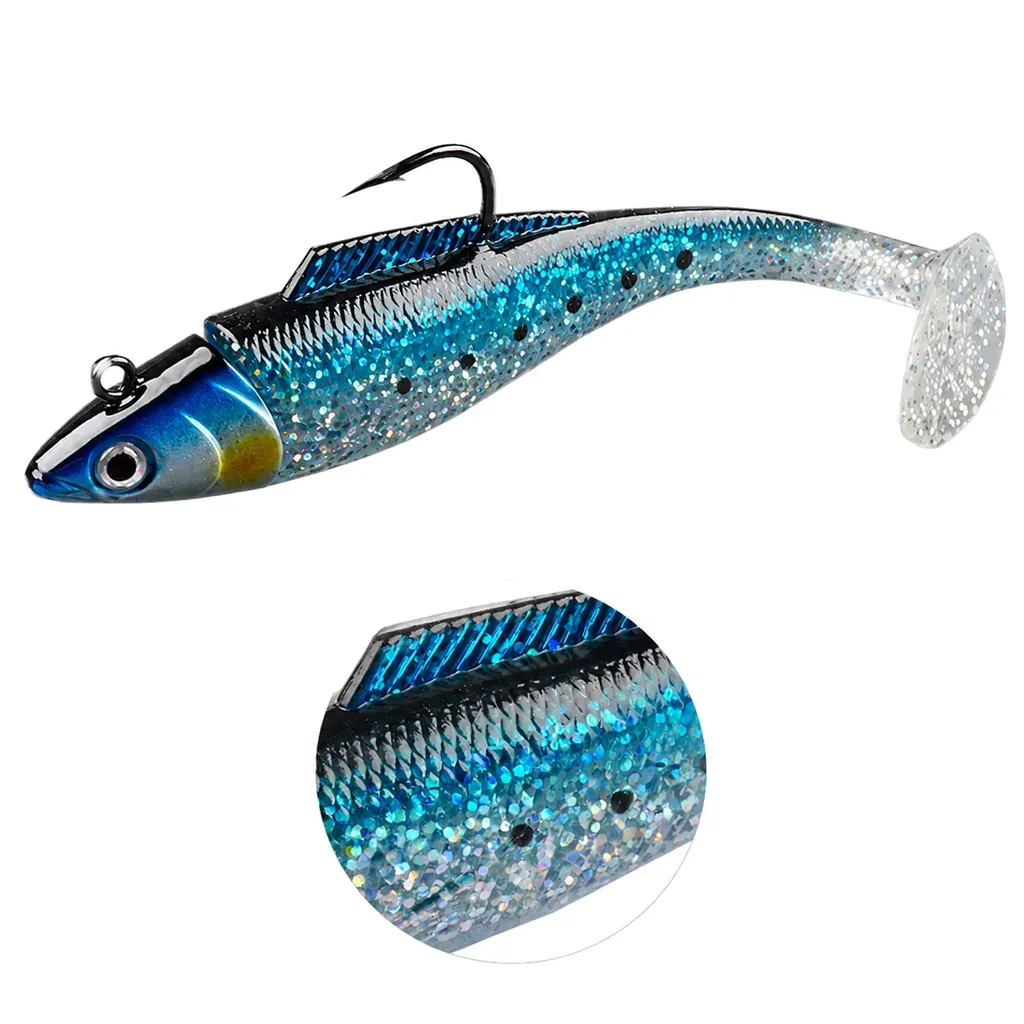 Large Weighted Paddle Tail Lure product detail 7