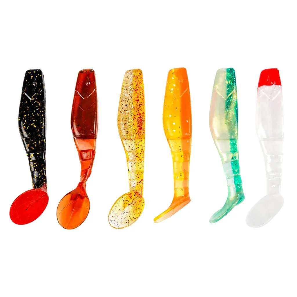 10cm PVC Sinking Paddle Tail
