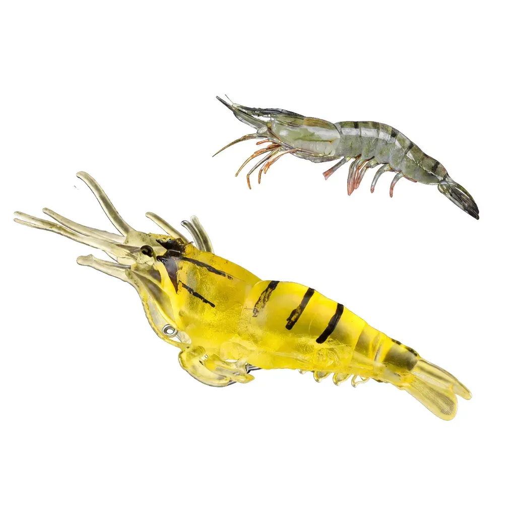 Rigged Glow Grass Shrimp Lure product detail 3