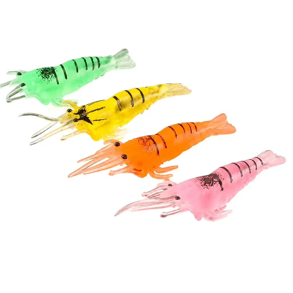 Rigged Glow Grass Shrimp Lure product detail 5