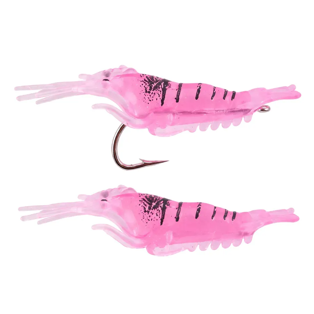 Rigged Glow Grass Shrimp Lure product detail 8