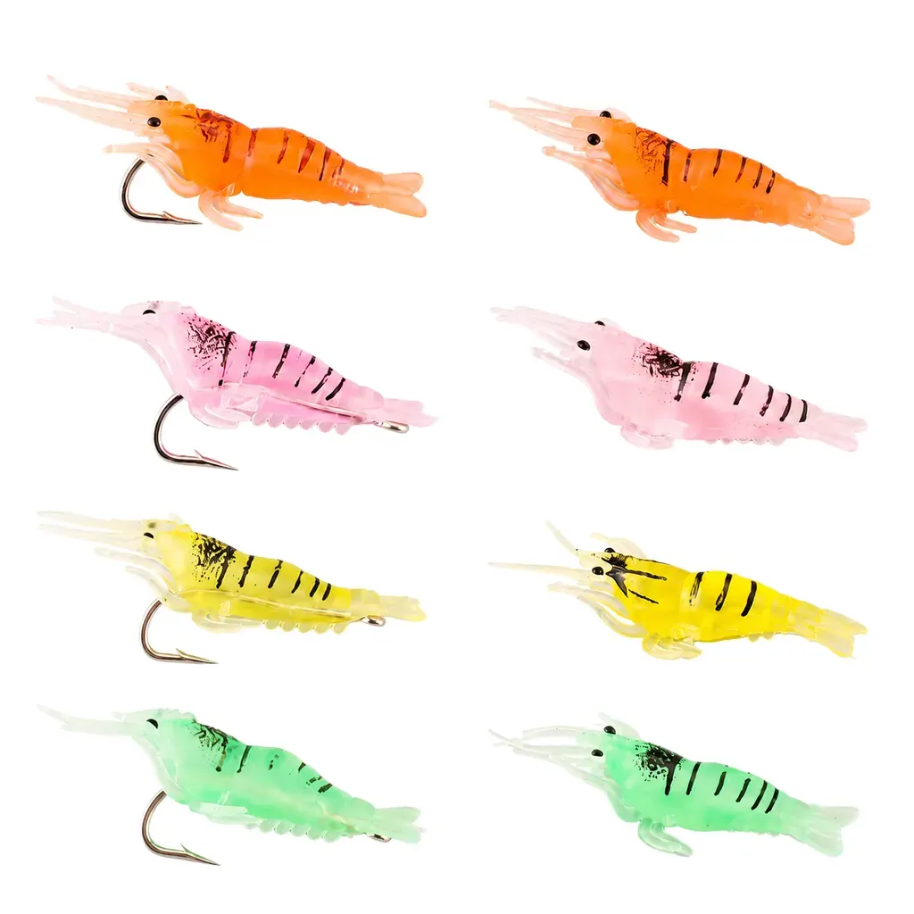 Rigged Glow Grass Shrimp Lure product detail 10