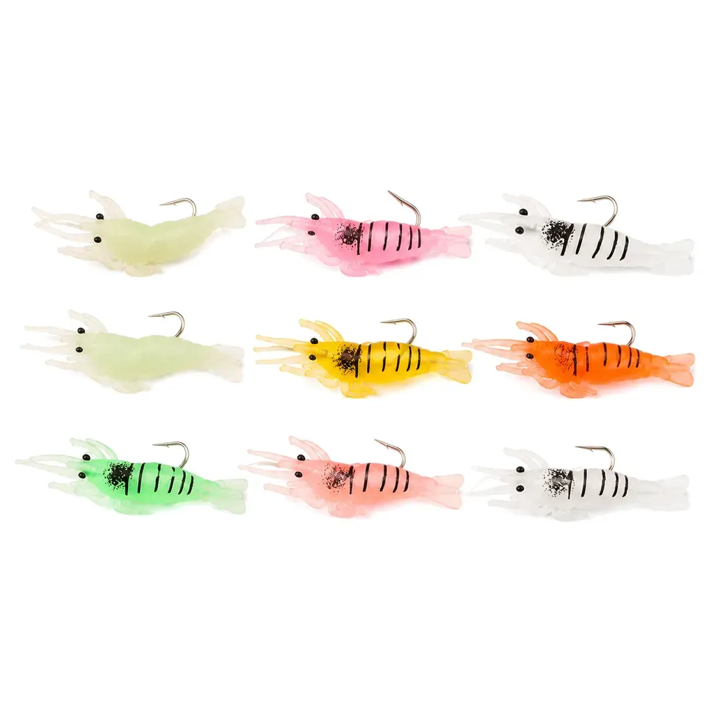 Rigged Glow Grass Shrimp Lure product detail 12