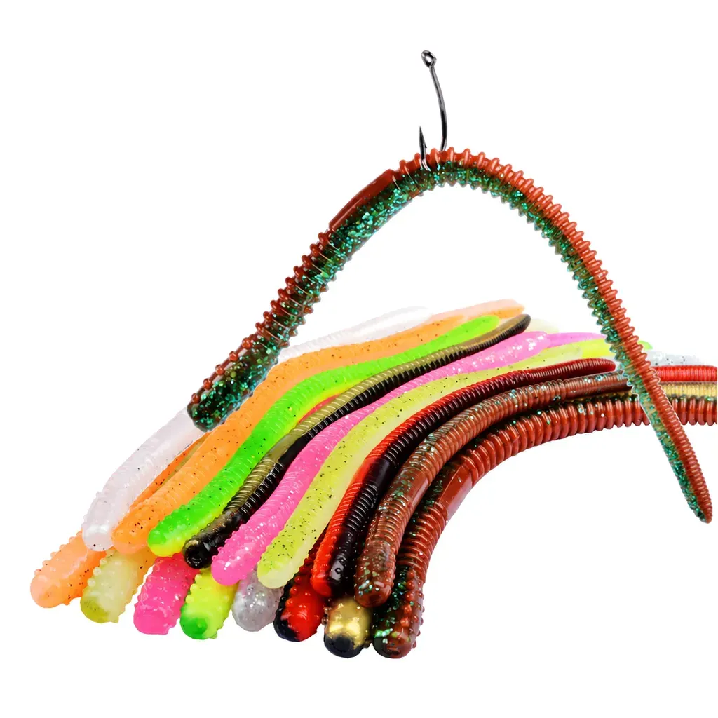 Slow-Fall Bread Worm Soft Bait product detail 1
