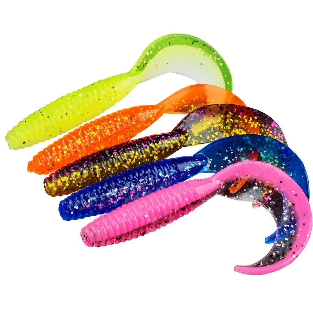 Two-Tone Curl Tail Grub product detail 1