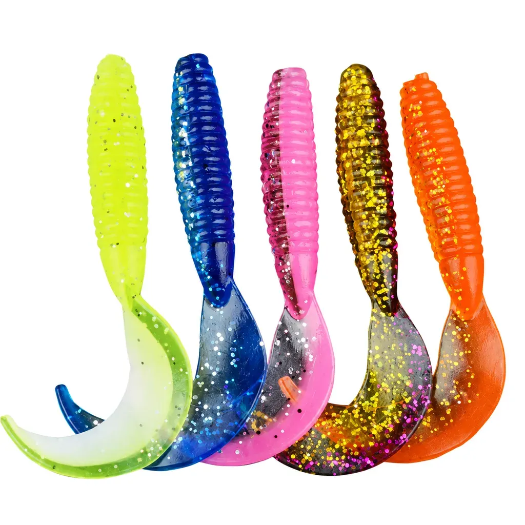 Two-Tone Curl Tail Grub product detail 3