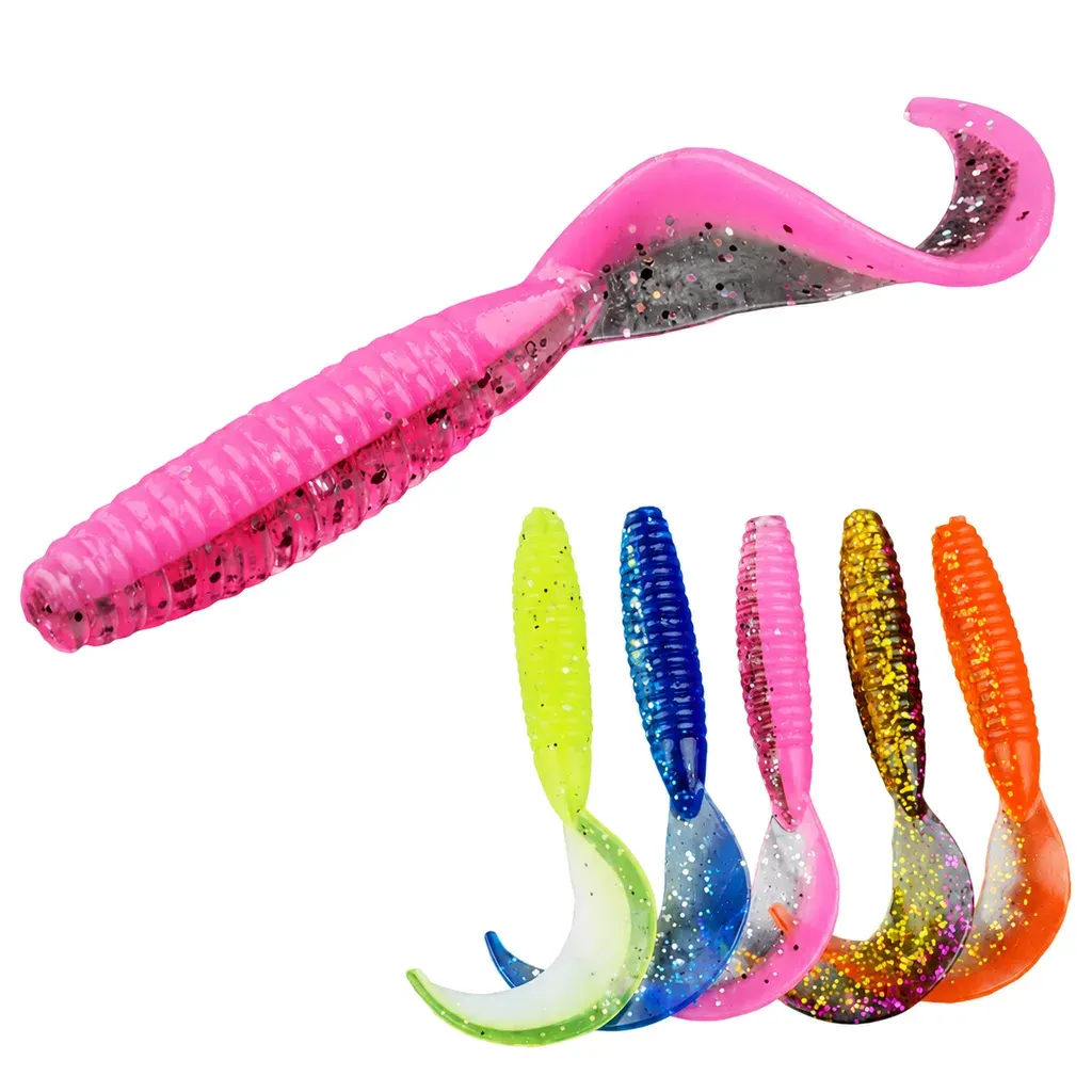 Two-Tone Curl Tail Grub product detail 5