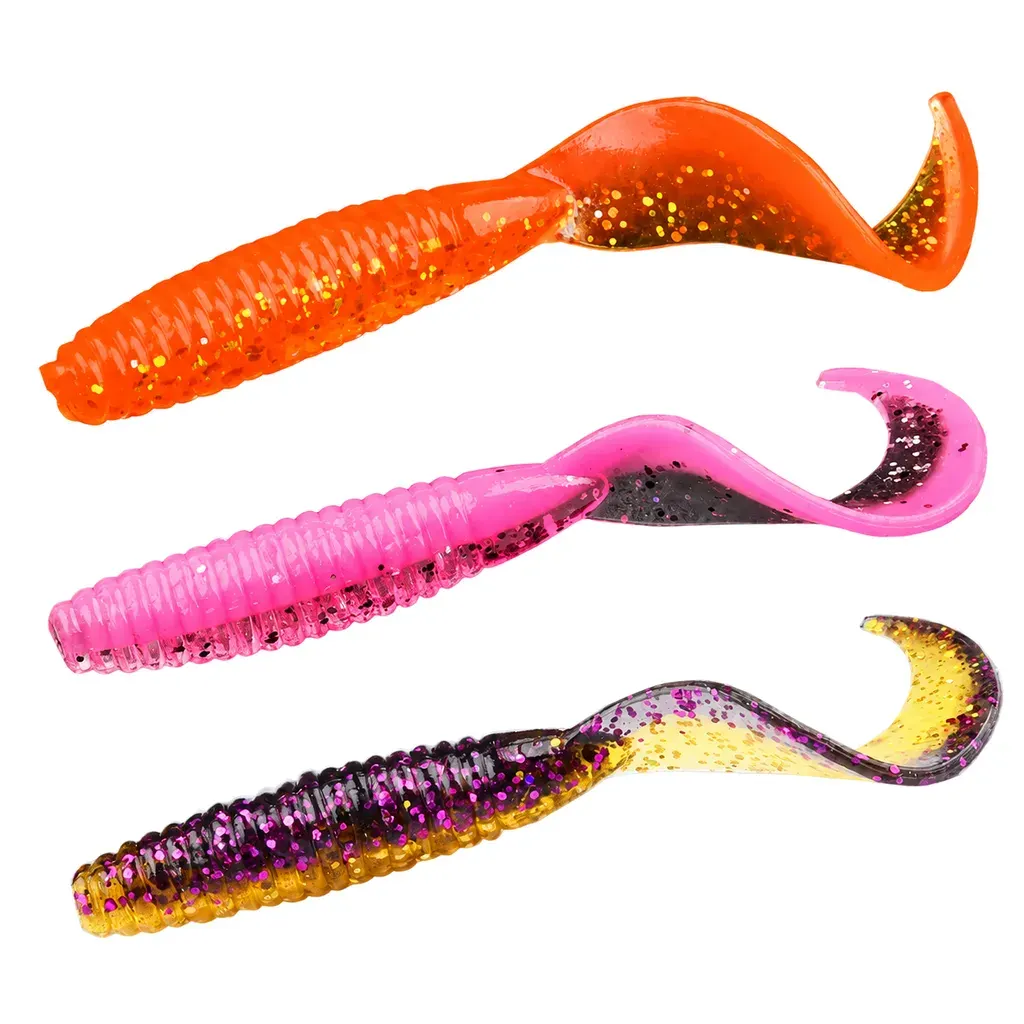 Two-Tone Curl Tail Grub product detail 14