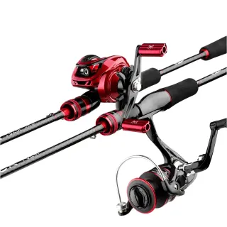 Carbon Lure Rod and Reel Combo thumbnail 2