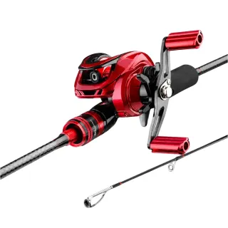 Carbon Lure Rod and Reel Combo thumbnail 3