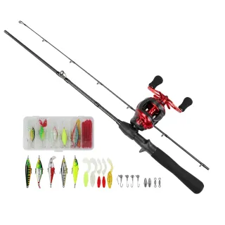 Carbon Lure Rod and Reel Combo thumbnail 4