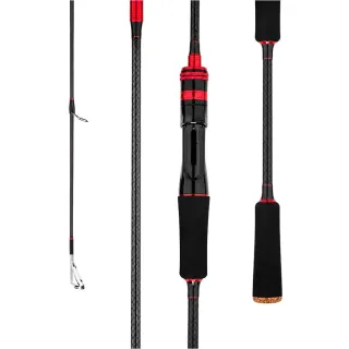 Carbon Lure Rod and Reel Combo thumbnail 5