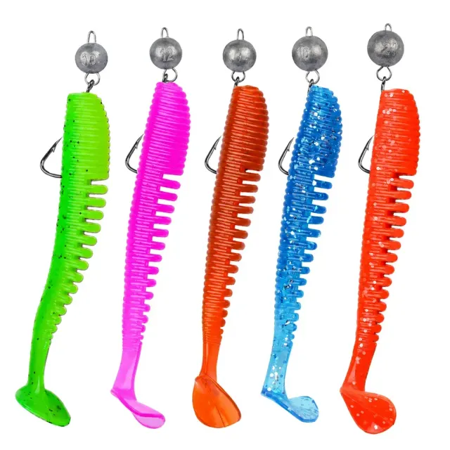 Combed Paddle Tail Jighead Kit product detail 4