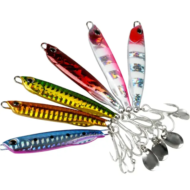Glow Micro Jig with Treble Hook