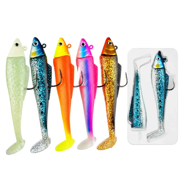 Large Weighted Paddle Tail Lure product detail 13