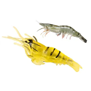 Rigged Glow Grass Shrimp Lure thumbnail 2