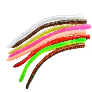 Slow-Fall Bread Worm Soft Bait thumbnail 2