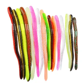 Slow-Fall Bread Worm Soft Bait thumbnail 3