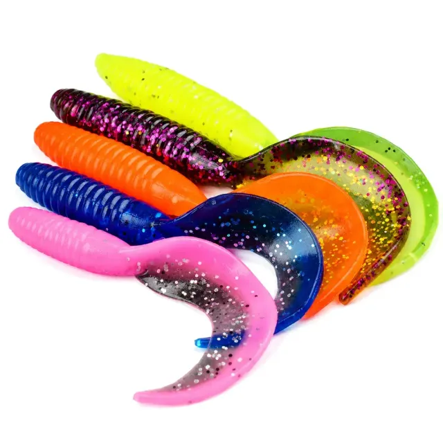 Two-Tone Curl Tail Grub