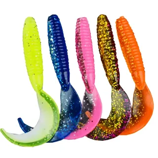 Two-Tone Curl Tail Grub thumbnail 5