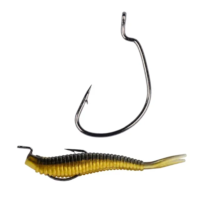 61-Piece Two-Tone Fork Tail Lure Kit product detail 7